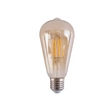 Lâmpada Led Pera St64 Filamento E27 4w 180° 2500k