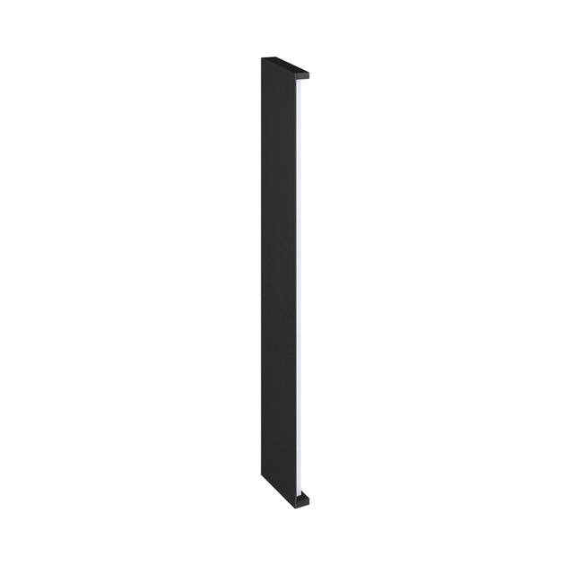 Arandela Led Aluminio Preto 20w 1350lm Ip65 110 2700k Reflex
