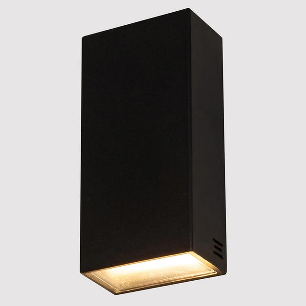Balizador Sobrepor Led Wall 2,5w 3000k Ip65 Preto