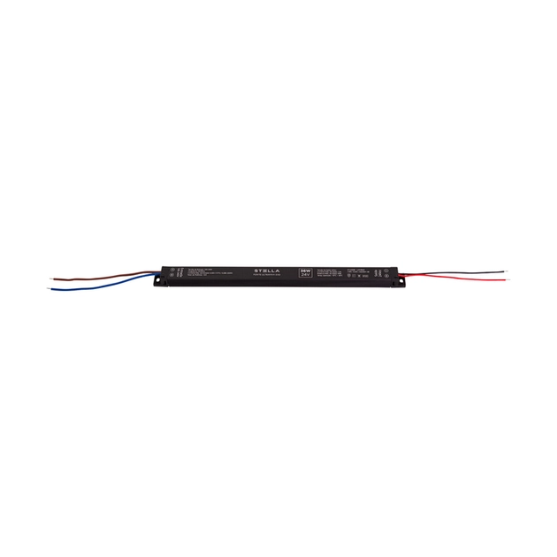 Driver Ultrafino Para Fita De Led 36w 24v Preto Evo