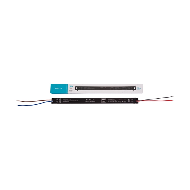 Driver Ultrafino Para Fita De Led 36w 24v Preto Evo