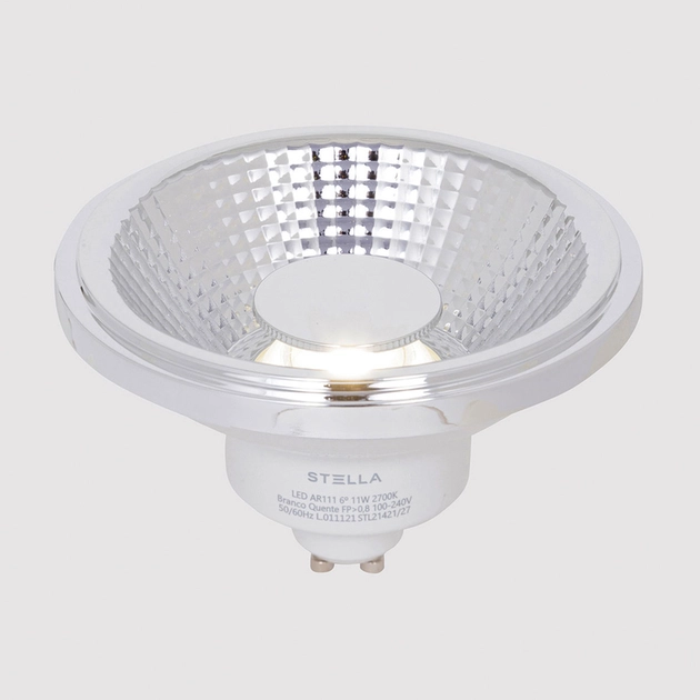 Lampada Led Ar111 Gu10 11w Irc95 2700k Pro