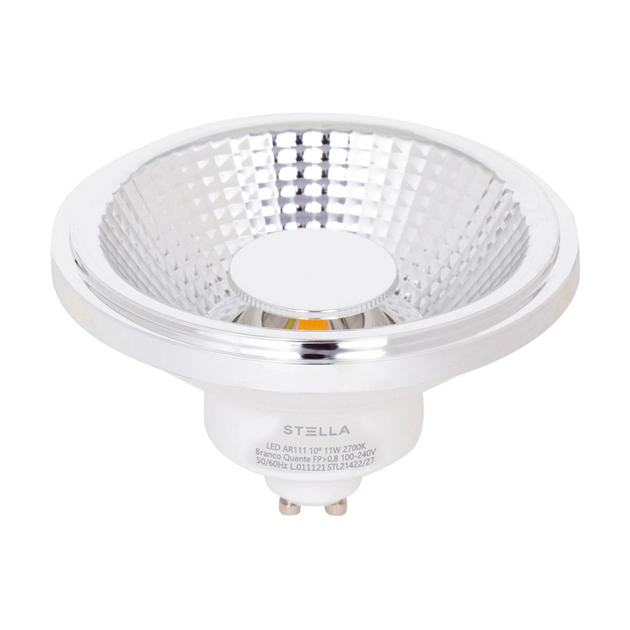Lampada Led Ar111 Gu10 Pro 11w 2700k