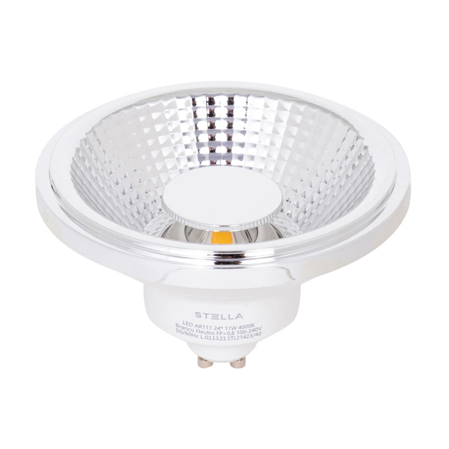 Lampada Led Ar111 Gu10 Pro 11w 24 4000k