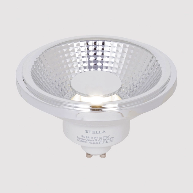 Lampada Led Ar111 Gu10 Pro 11w 24 4000k
