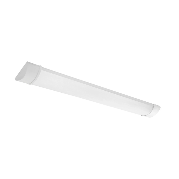 Plafon Led Sobrepor Retangular Branco 18w 3000k