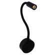 Arandela Led Metal Vidro 3w 3000k Vision - PRETO