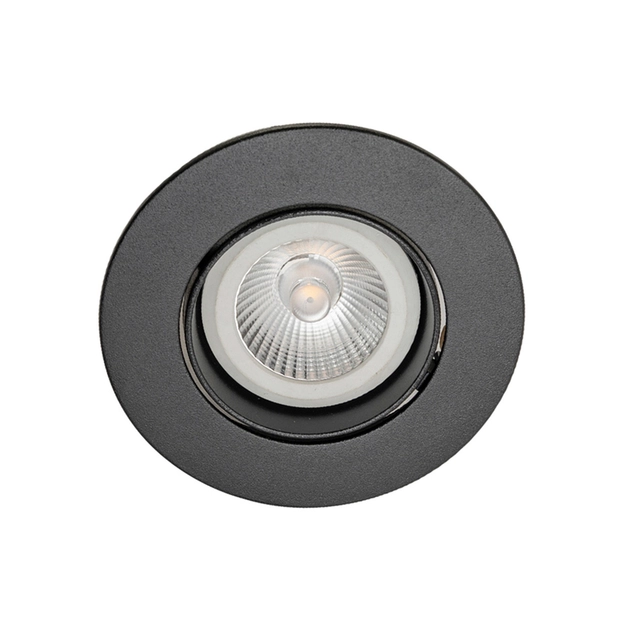 Plafon De Embutir Aluminio Redondo Face Plana