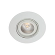 Plafon De Embutir Aluminio Redondo Face Plana - BRANCO