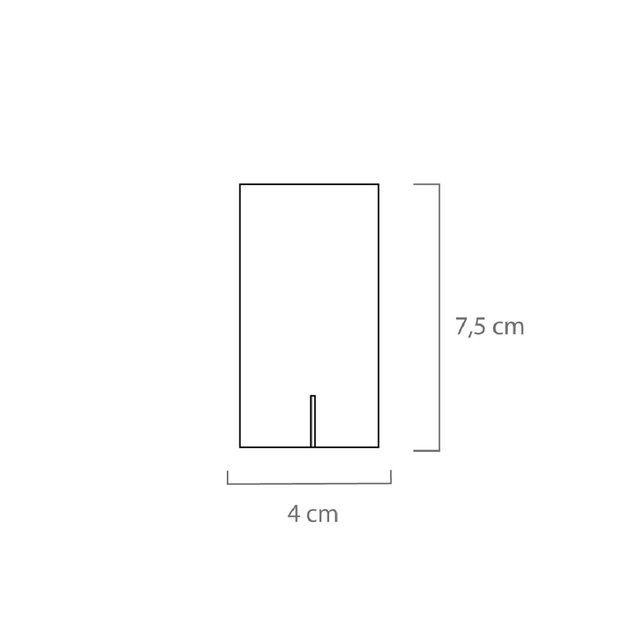 Balizador Led De Sobrepor 3w 5 3000k Ip65 Risk