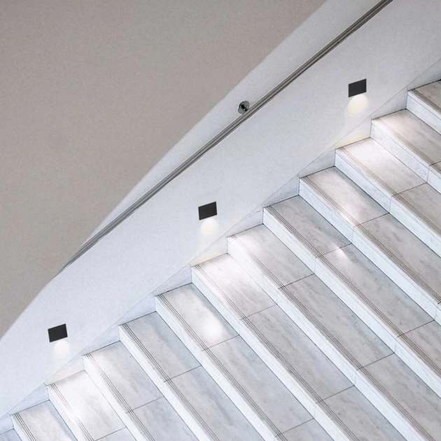 Balizador Led Sobrepor Led 1,5w 3000k Ip65
