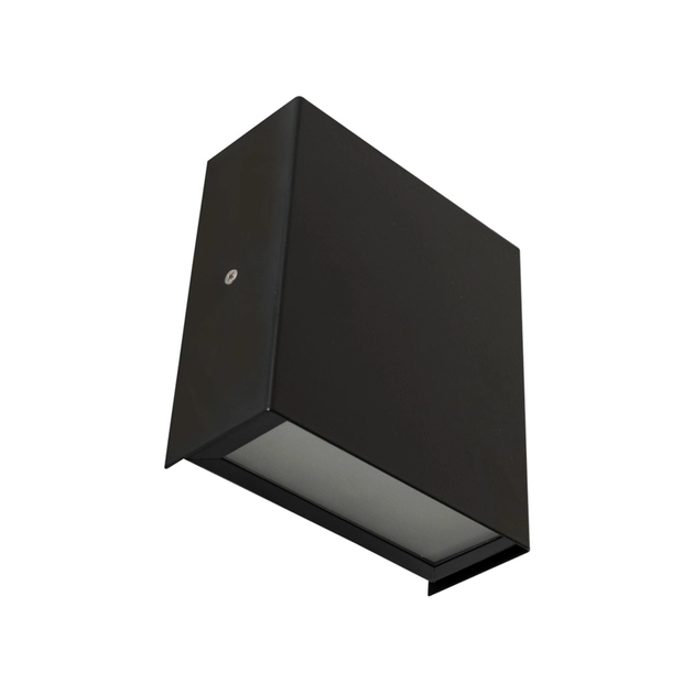 Kit 3 Arandelas Alumínio Vidro 10,5x4,5cm Ip65