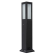 Kit 2 Balizadores Alumínio Vidro Ip65 Fael - PRETO