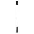 Pendente Led Metal Acrilico 3w 3000k Zione - PRETO