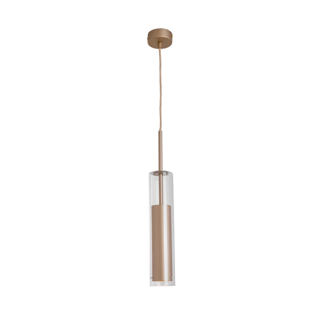 Kit 2 Pendentes Metal Vidro Hilton