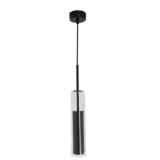 Kit 2 Pendentes Metal Vidro Hilton