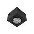Plafon Sobrepor Aluminio R70 5w 8cmx11cm - PRETO