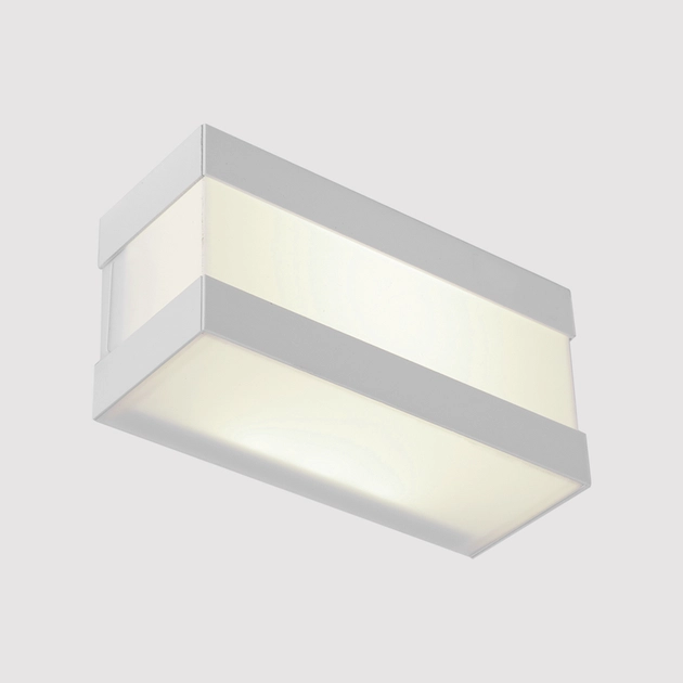 Arandela Led Aluminio Branco 9w 1125lm Bilbao