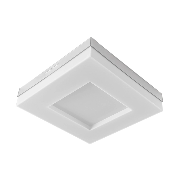 Plafon Led Sobrepor Branco 16w Luz Amarela Asturias