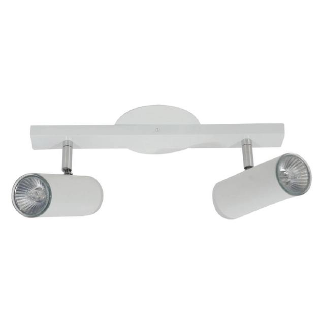 Spot Sobrepor Aluminio Acrilico Dicroica Gu10 Tubo