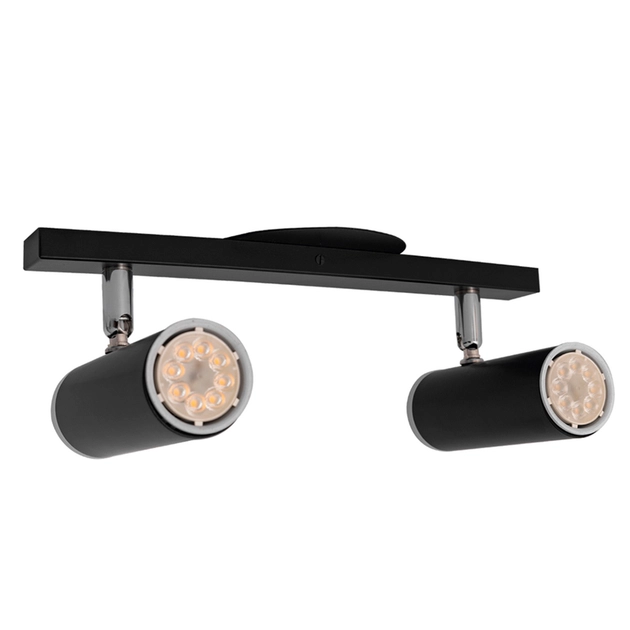 Spot Sobrepor Aluminio Acrilico Dicroica Gu10 Tubo