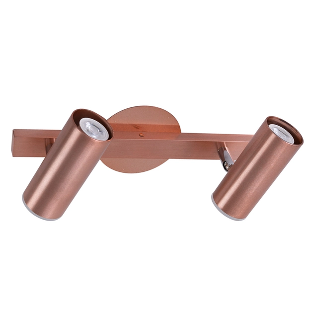 Spot Sobrepor Aluminio Acrilico Dicroica Gu10 Tubo