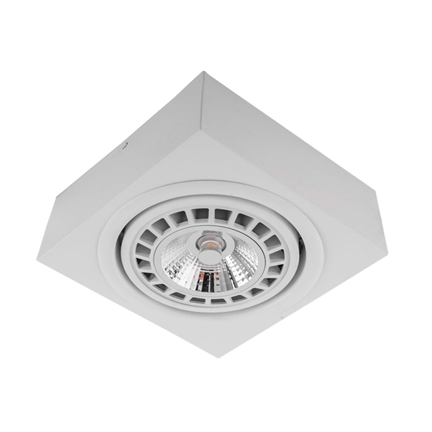 Plafon Sobrepor Aluminio Ar111 12w 7cmx16cm