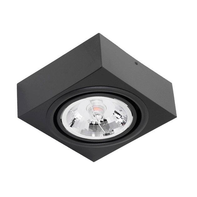 Plafon Sobrepor Aluminio Ar111 12w 7cmx16cm