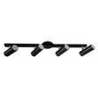 Spot De Sobrepor Aluminio Acrilico Dicroica Gu10 - PRETO