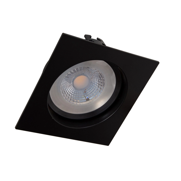 Plafon Embutir Led Easy Evo 3w 3000k Preto