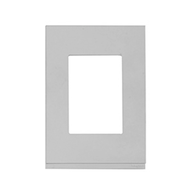 Placa Suporte 4x2 3 Postos Vertical Branco Orion Class