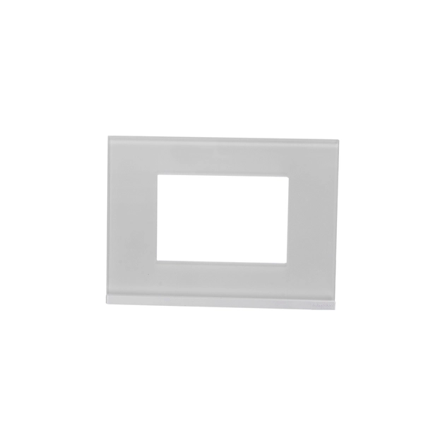 Placa 4x2 3 Postos Com Suporte Branco Horizontal Orion Class
