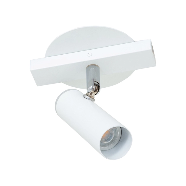Spot Sobrepor Tubo Gu10 4w Branco Fosco