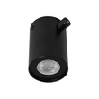 Plafon Sobrepor Gu10 4w Preto Fosco Com 1 Prensa Cabo