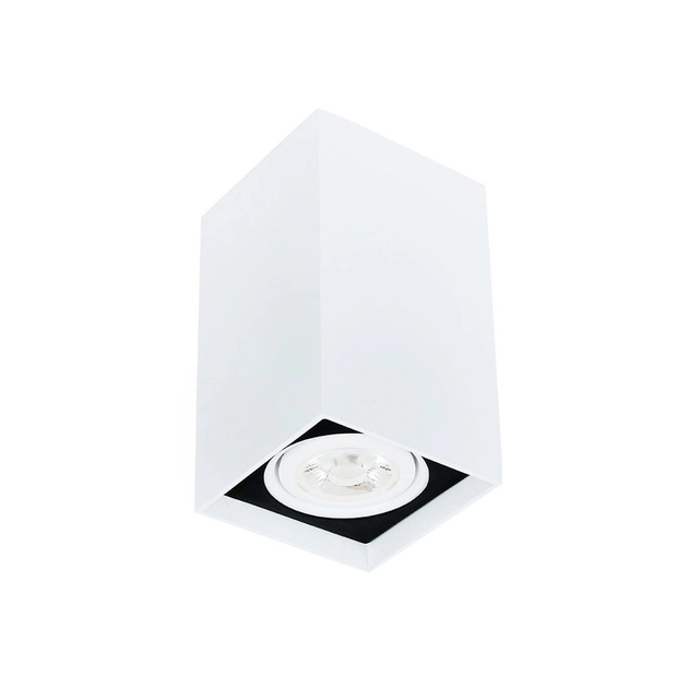 Plafon De Sobrepor Aluminio Acrilico Cube