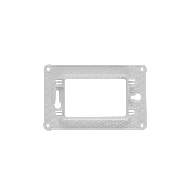 Placa 4x2 3 Postos Suporte Grafite Horizontal Orion Class