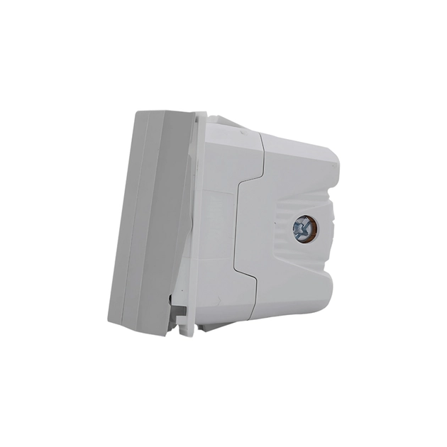 Interruptor Simples Modulo Duplo Aluminium 10a Orion Class