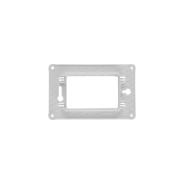 Placa Suporte 4x2 3 Postos Horizontal Grey Orion Class