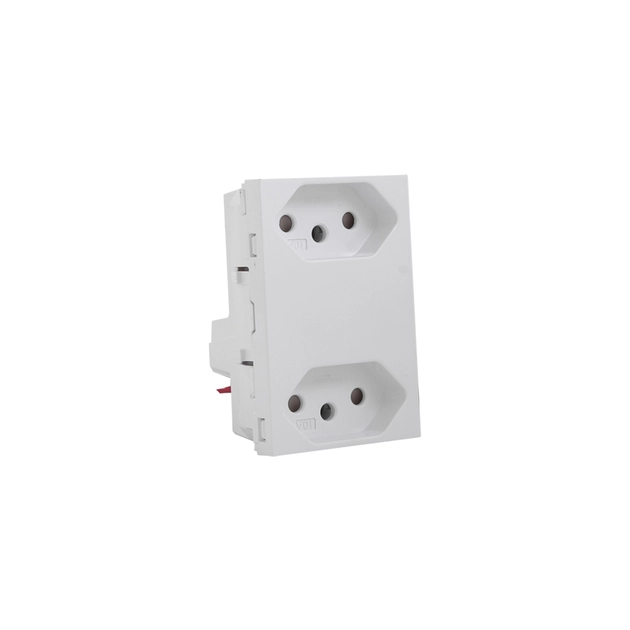 Modulo Tomada Duplex Orion Class Branco