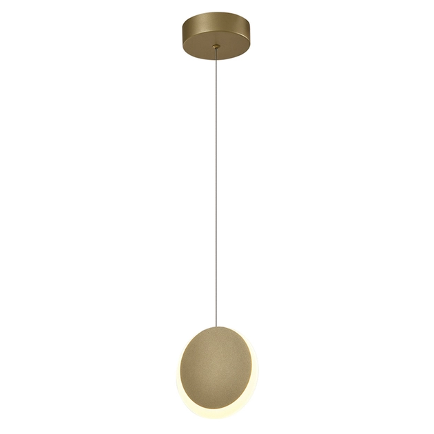 Pendente Led Metal Dourado 6w 3000k Calla