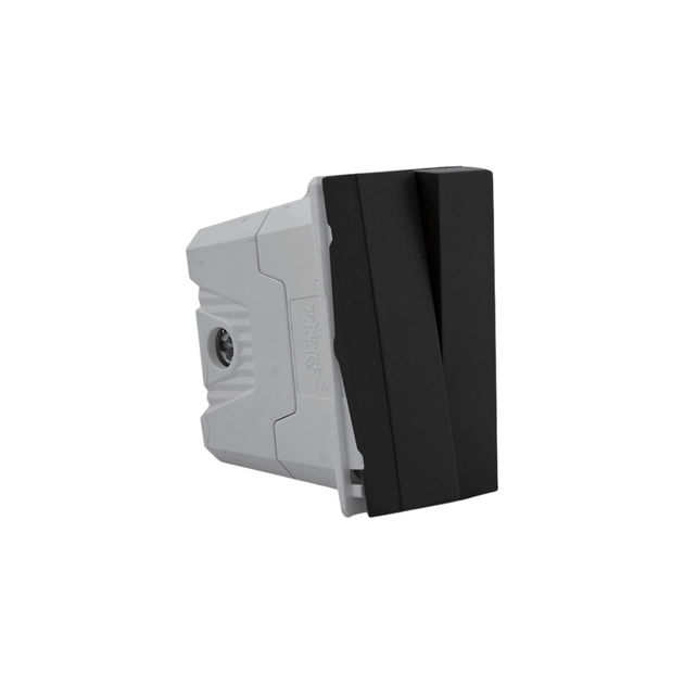 Interruptor Simples Modulo Duplo Grafite 10a Orion Class