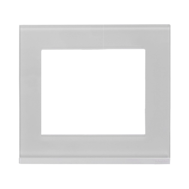 Placa Suporte 4x4 6 Postos Branco Orion Class
