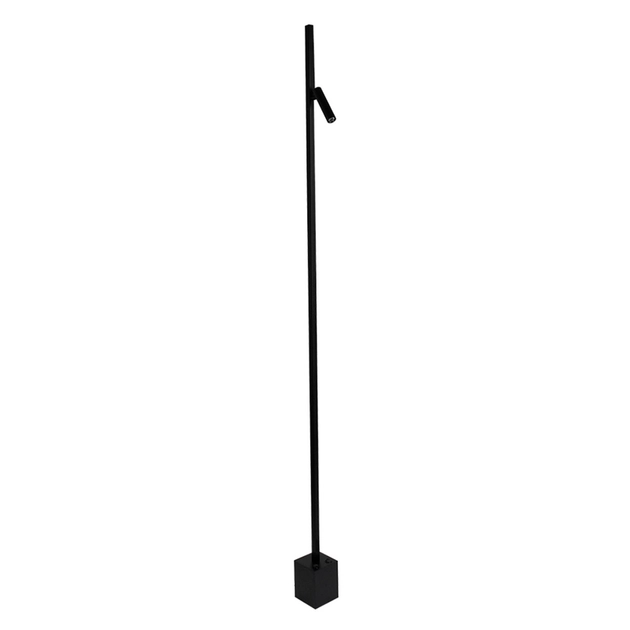 Luminaria De Piso Led Aluminio Preto 22,6w 220v 3000k Fit15