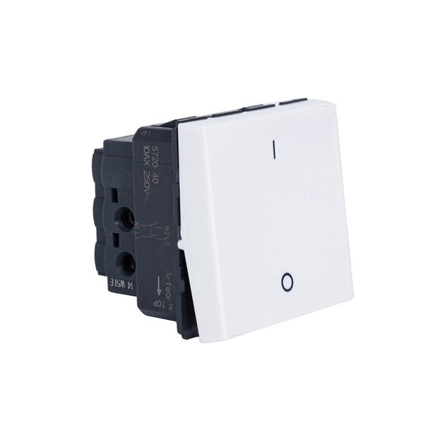 Modulo Interruptor Bipolar Simples 10a Branco Arteor