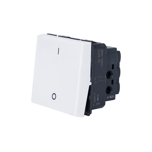 Modulo Interruptor Bipolar Simples 10a Branco Arteor