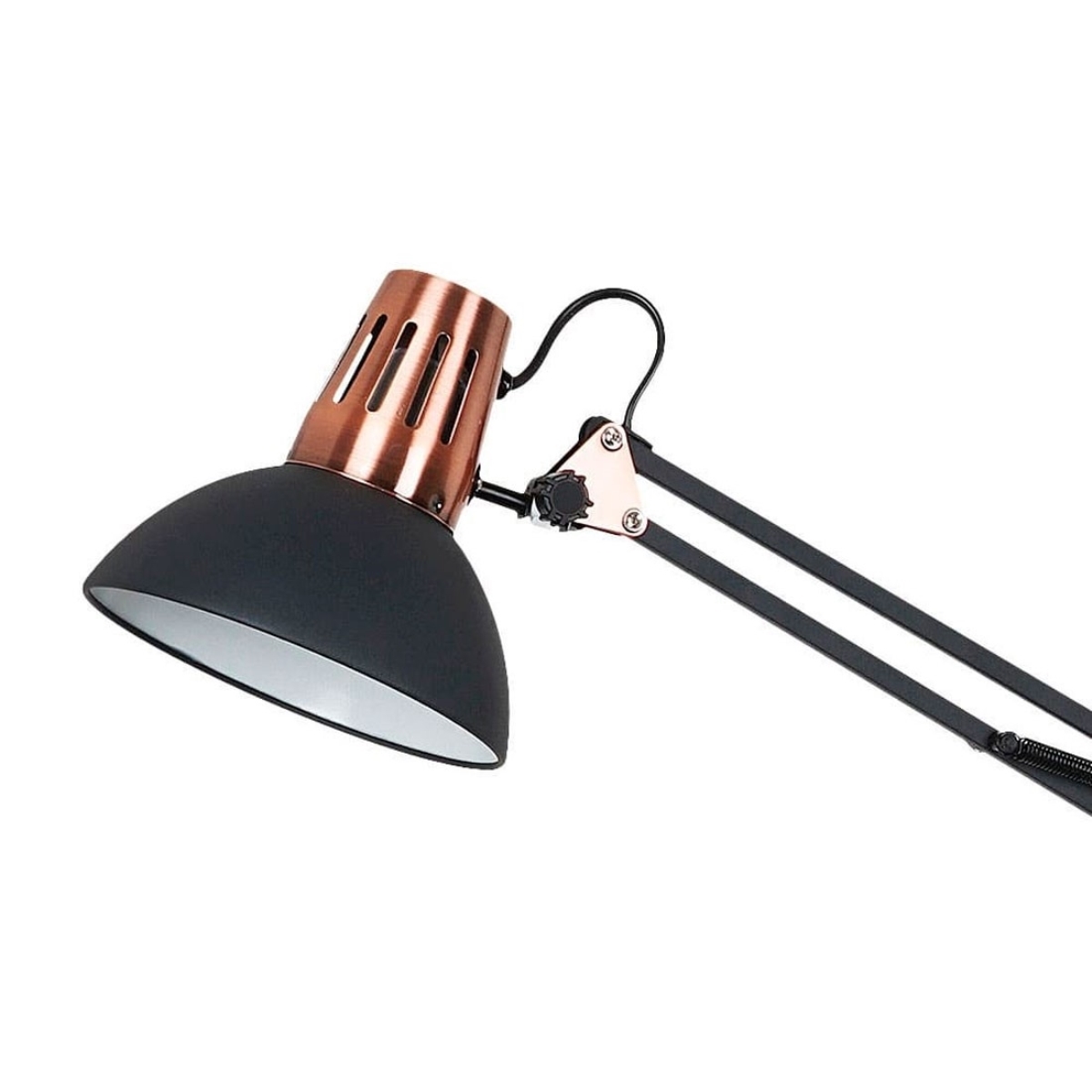 Luminaria De Piso Metal Preta Yamamura