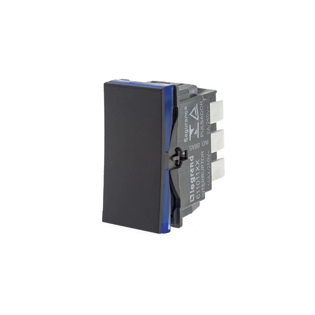 Interruptor Paralelo Pial Plus+ 10a Preto