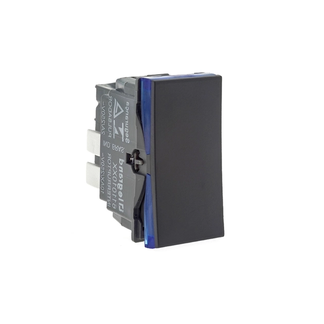 Modulo Interruptor Simples Pial Plus+ 10a Preto