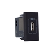Módulo Tomada Carregador Usb Pial Plus+ 1,5a Preto