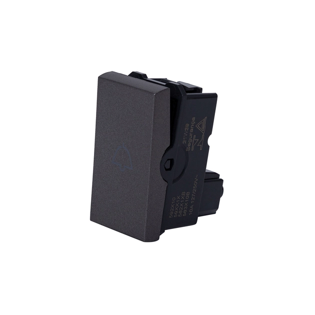 Pulsador Campainha Arteor Quadrado 10a Magnesio
